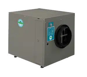 Whole-home dehumidifier on white background